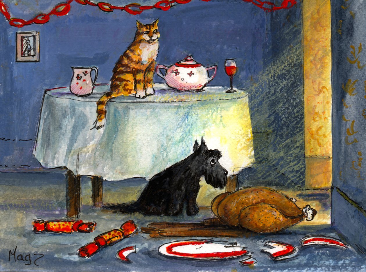 Julemiddag af Margaret Loxton