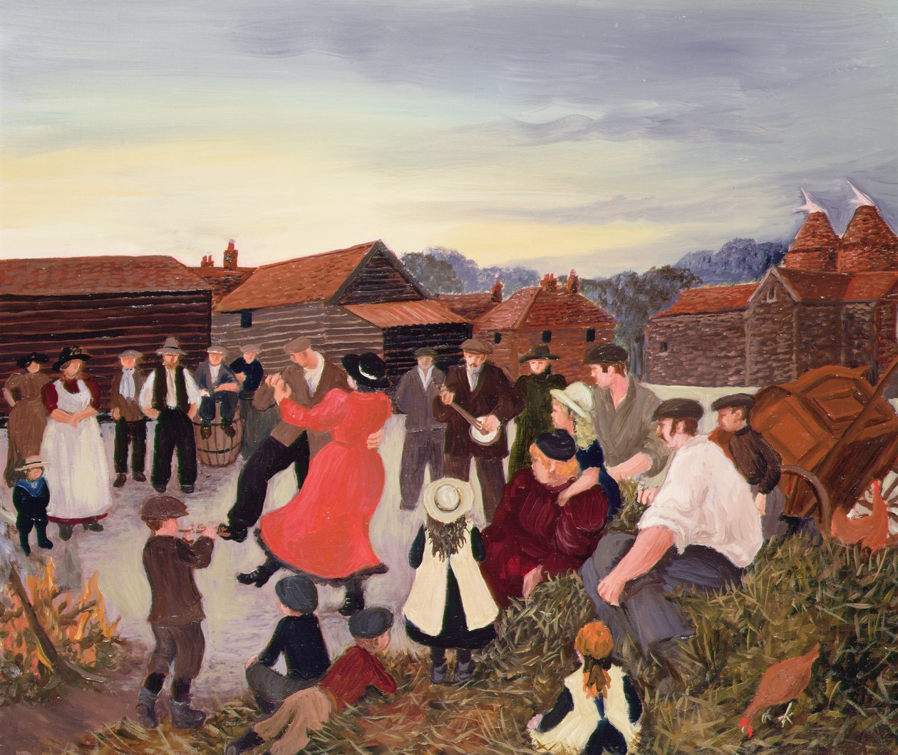 Hop Pickers Dance af Margaret Loxton