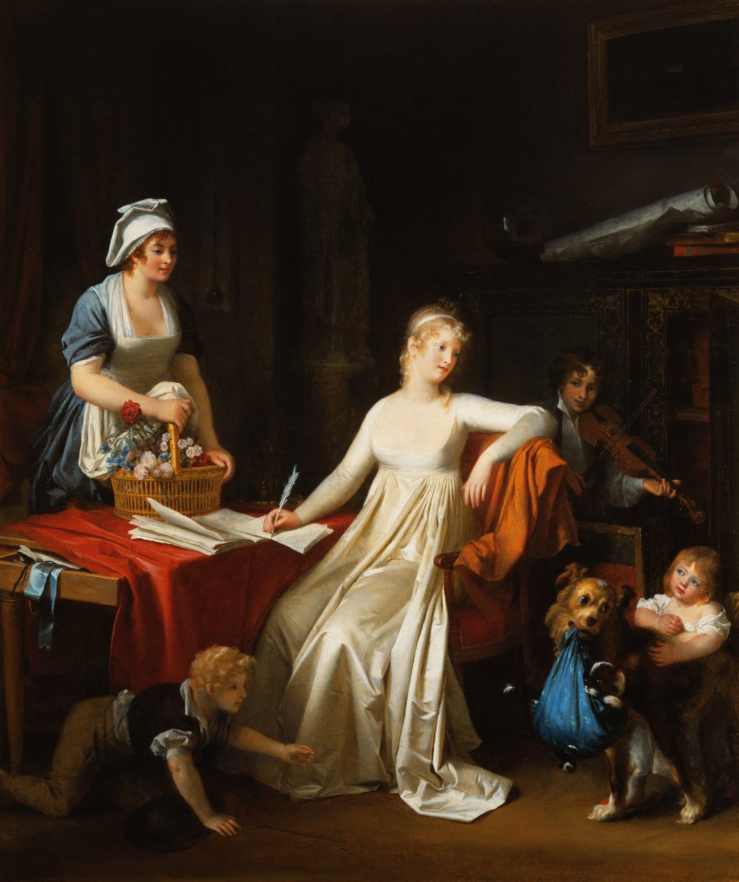Afbrydelsen, c.1800 af Marguerite Gerard