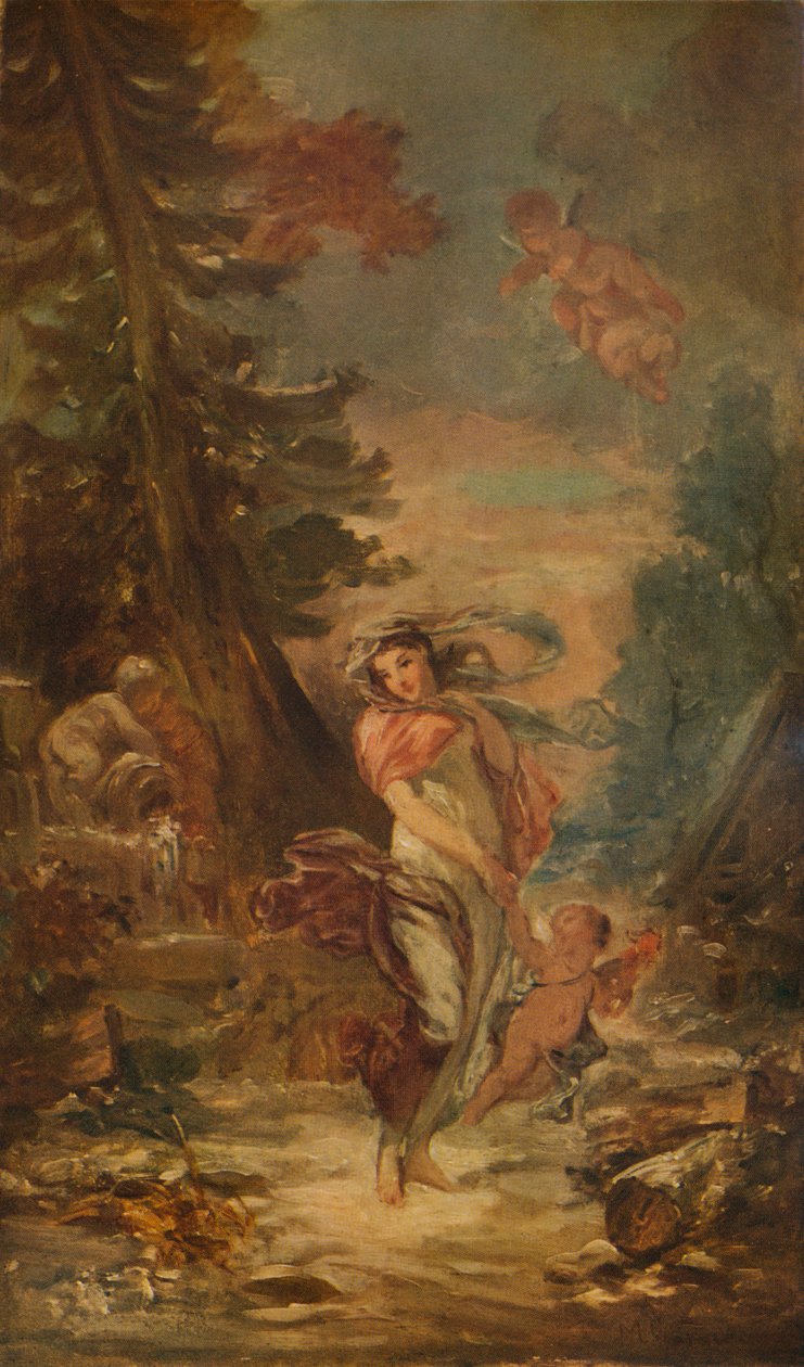 Vinter, c1802, 1938 af Marguerite Gerard