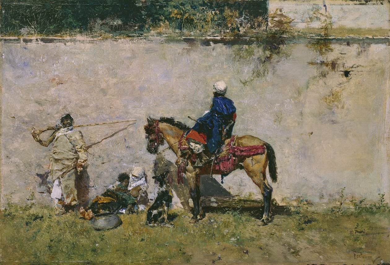 Marokkanerne, 1872-1873 af Marià Fortuny