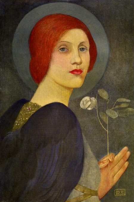 En engel af Marianne Stokes