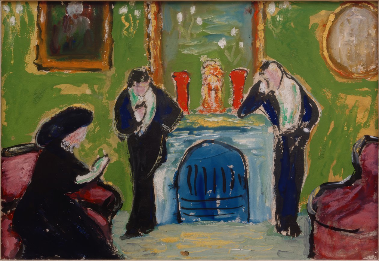 Ved pejsen af Marianne von Werefkin