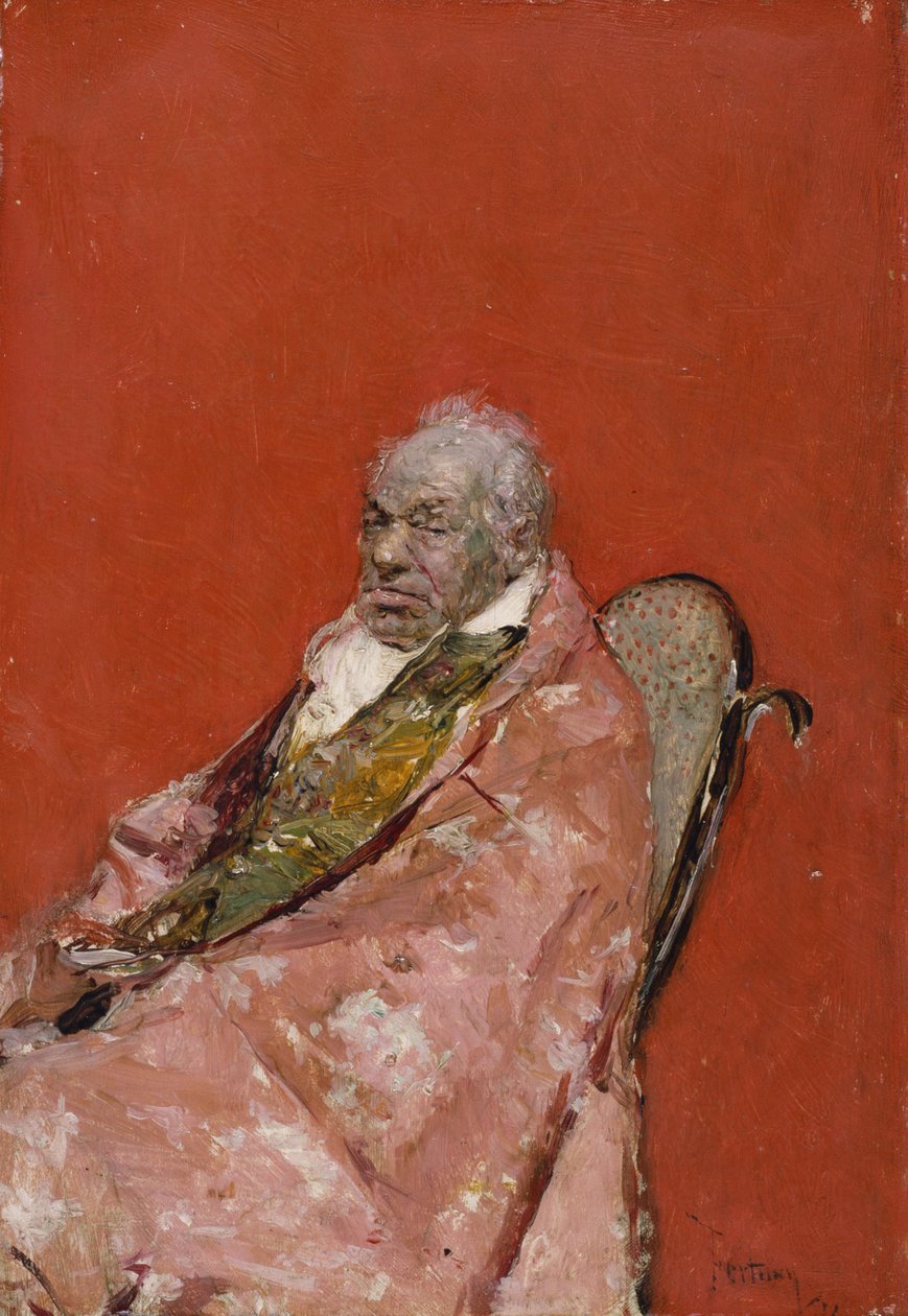 En gejstlig, c.1874 af Mariano José María Bernardo Fortuny y Carbó