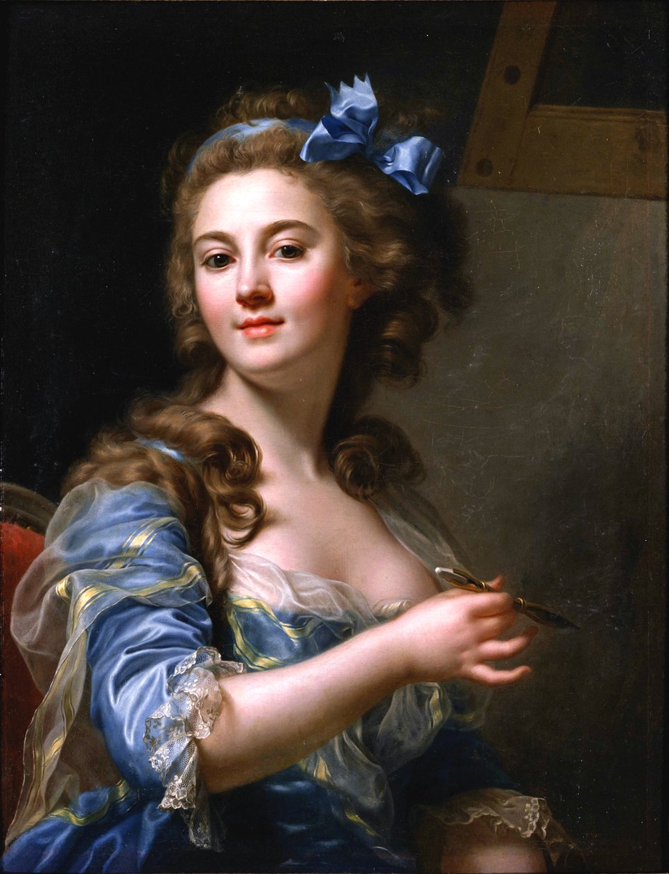 Selvportræt af Marie-Gabrielle Capet af Marie Gabrielle Capet