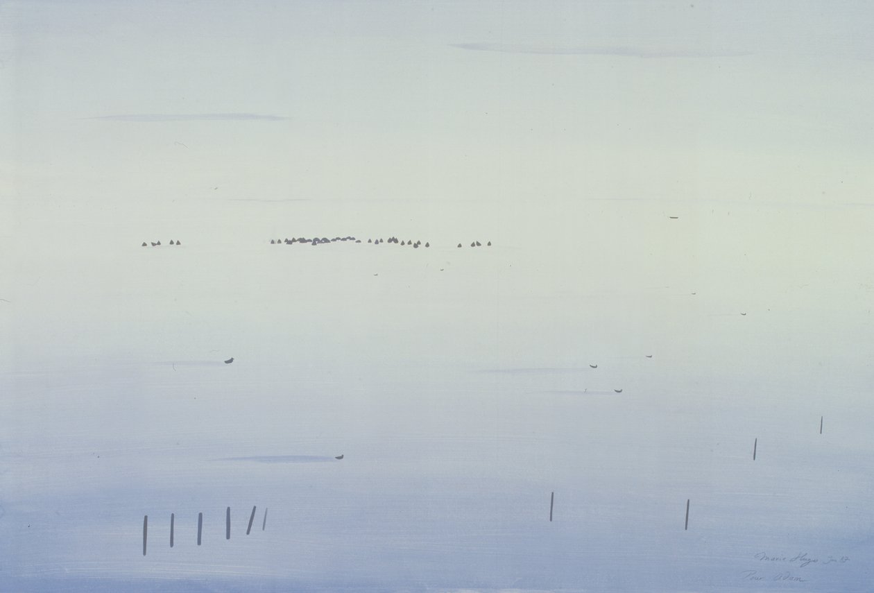 Le Vaccares, 1987 af Marie Hugo