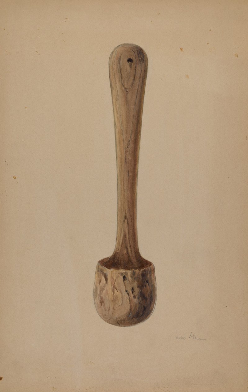 Kartoffelmoser, ca. 1937. af Marie Alain