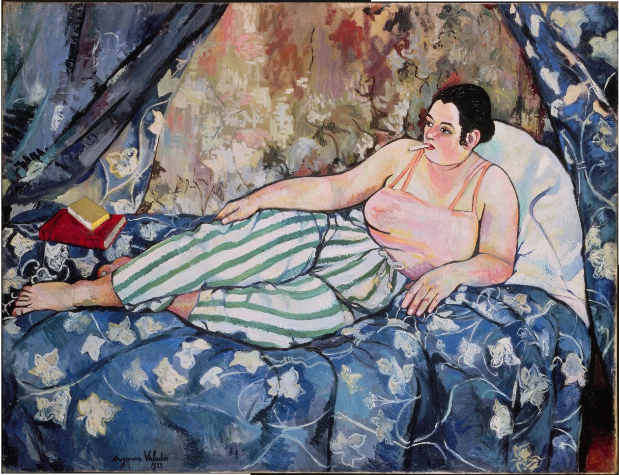Det blå rum af Marie Clementine (Suzanne) Valadon