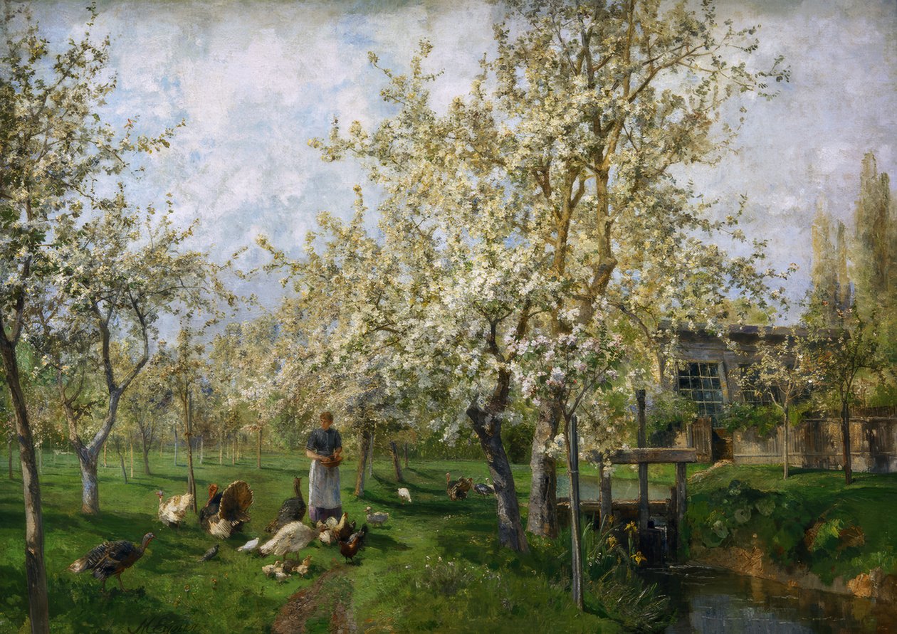 På en lys forårsmorgen af Marie Egner