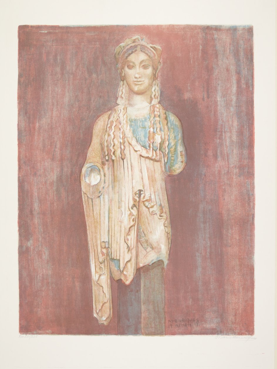 Arkaisk græsk Kore (Athen) af Marie Henriques