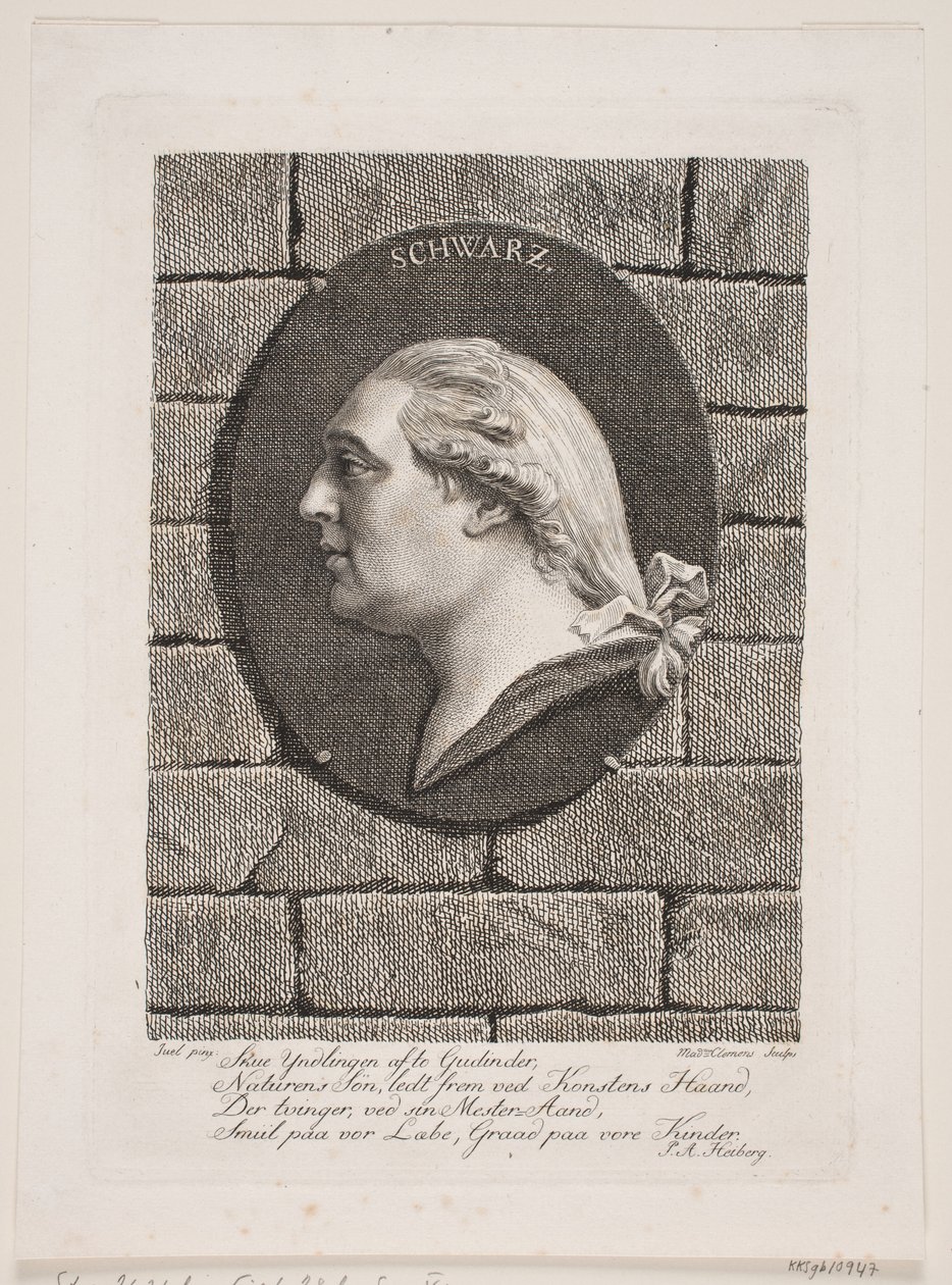 Skuespiller F. Schwartz af Marie Jeanne Clemens