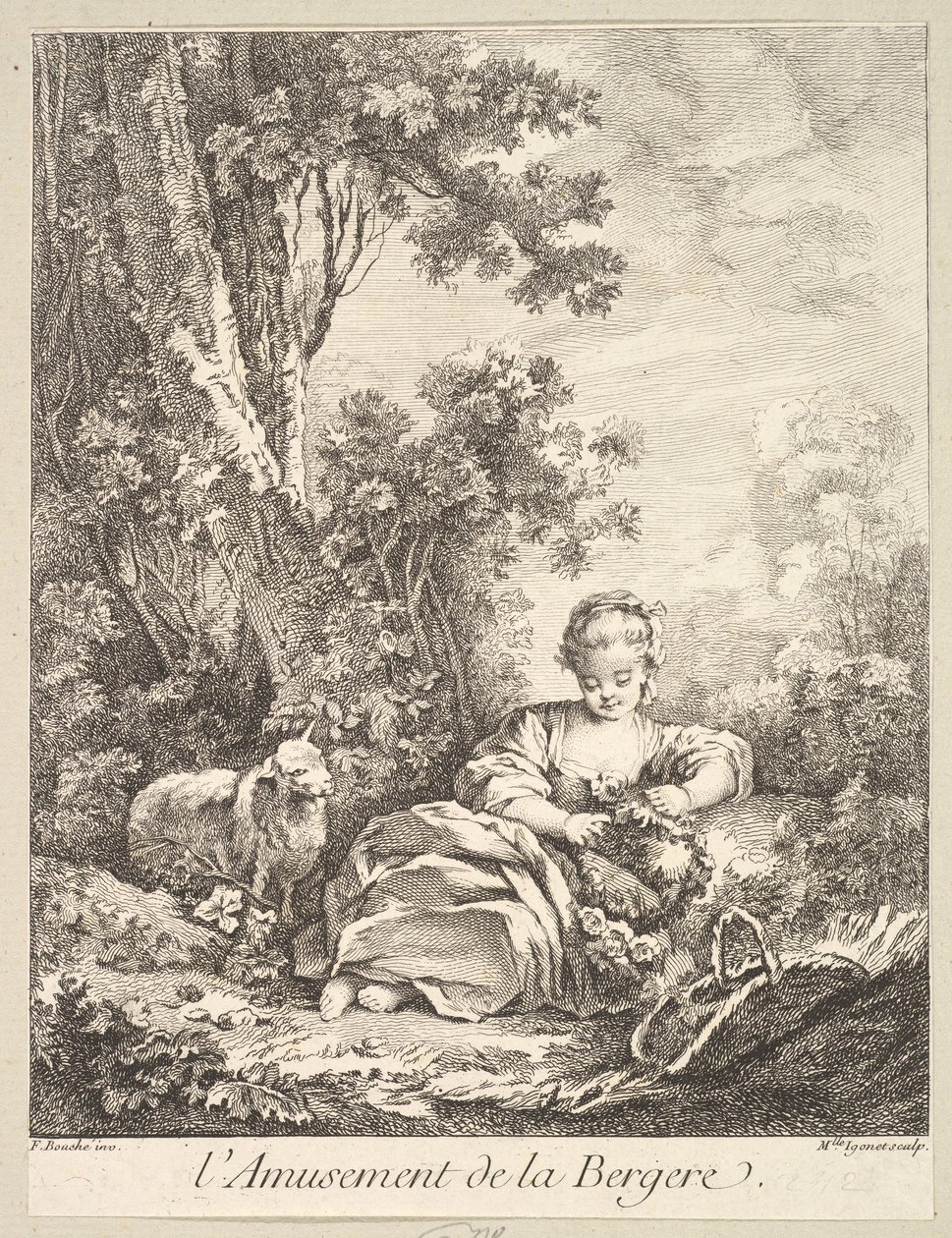 En hyrdepiges morskab. af Marie Madeleine Igonet