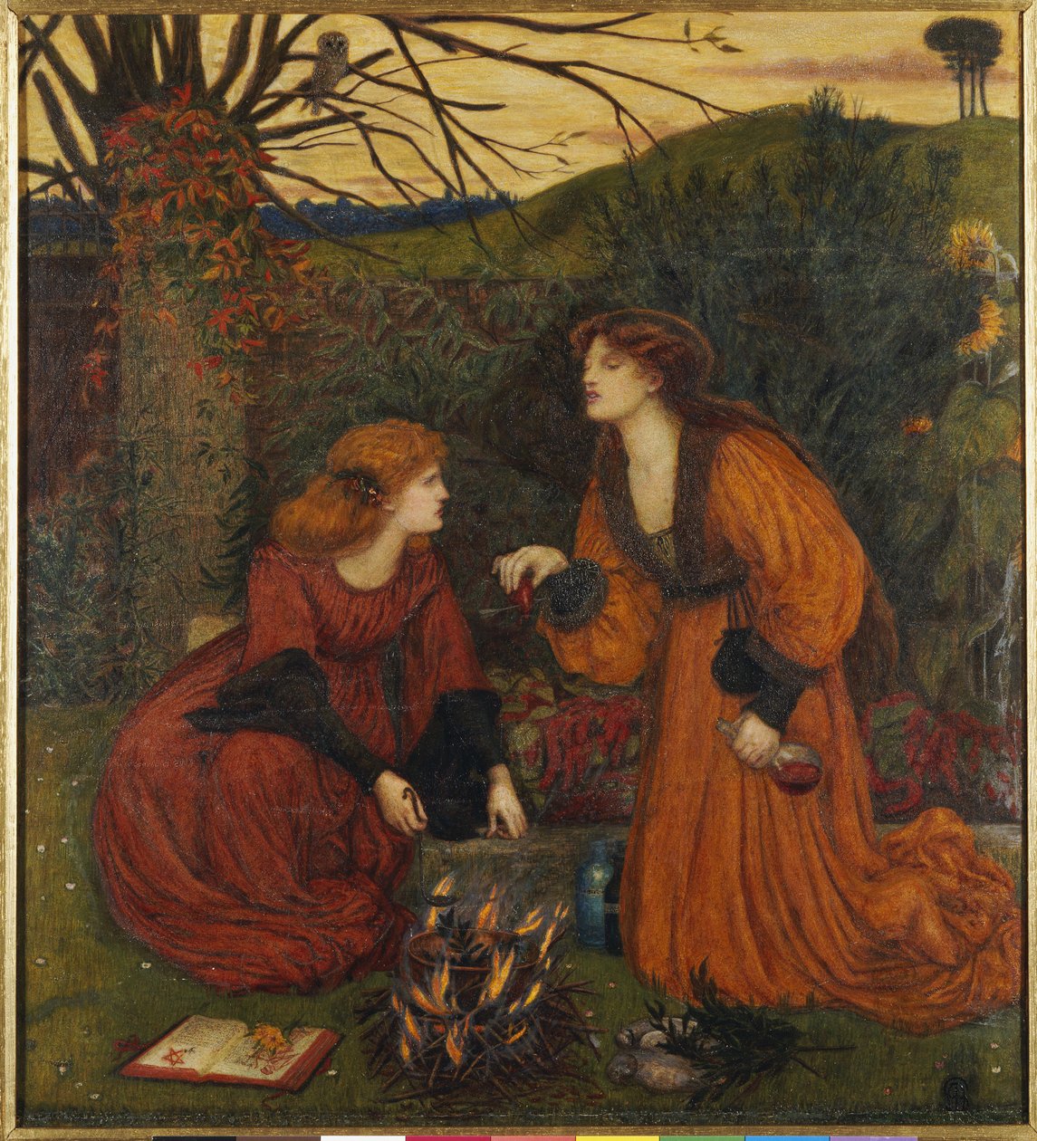 Pharmakeutria af Marie Spartali Stillman
