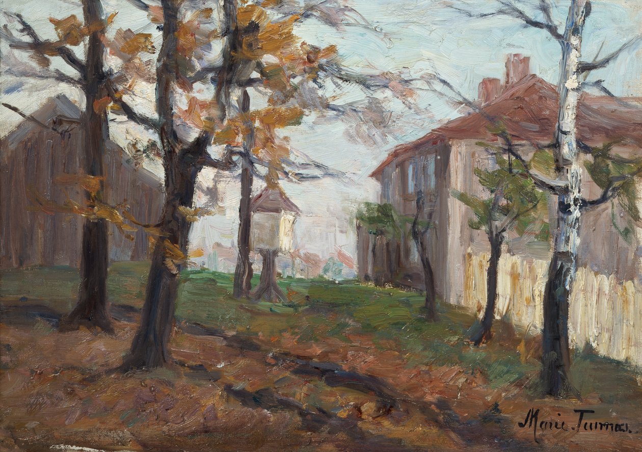 Vøien gård, Sagene (maleri) af Marie Tannæs