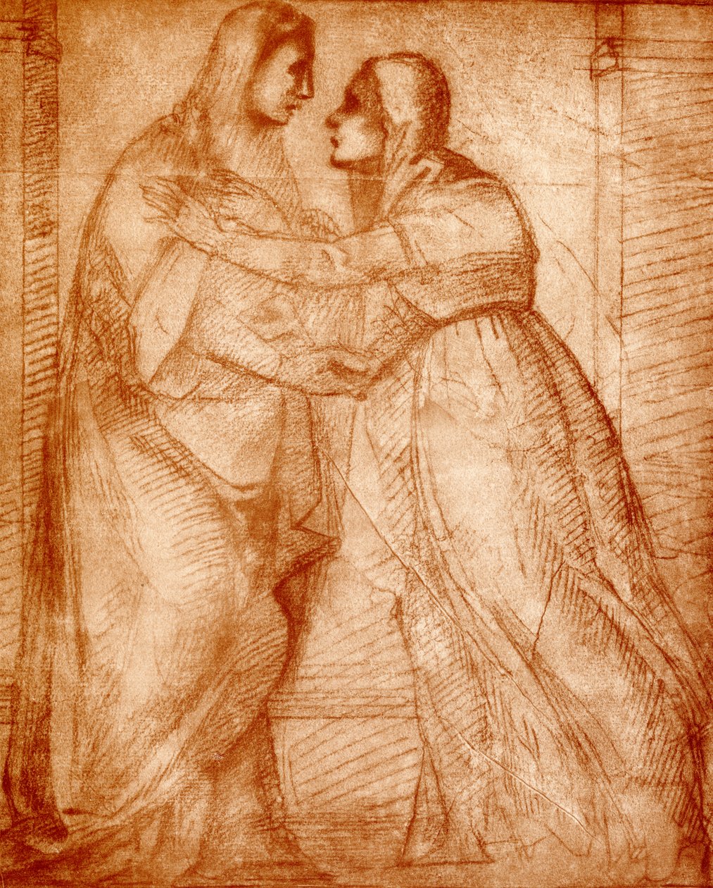Besøg af Maria af Mariotto Albertinelli