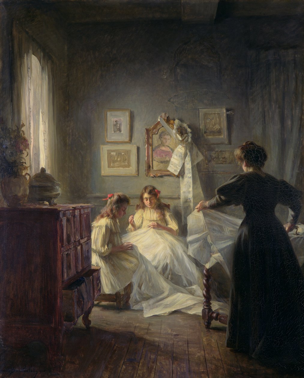 Syning, 1906 (se 191596 for detaljer) af Marius Bartholoty