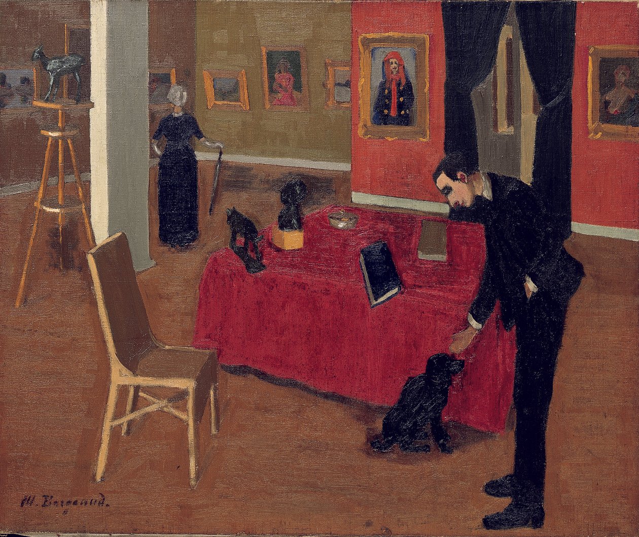 Vallotton Gallery, 1914 af Marius Borgeaud