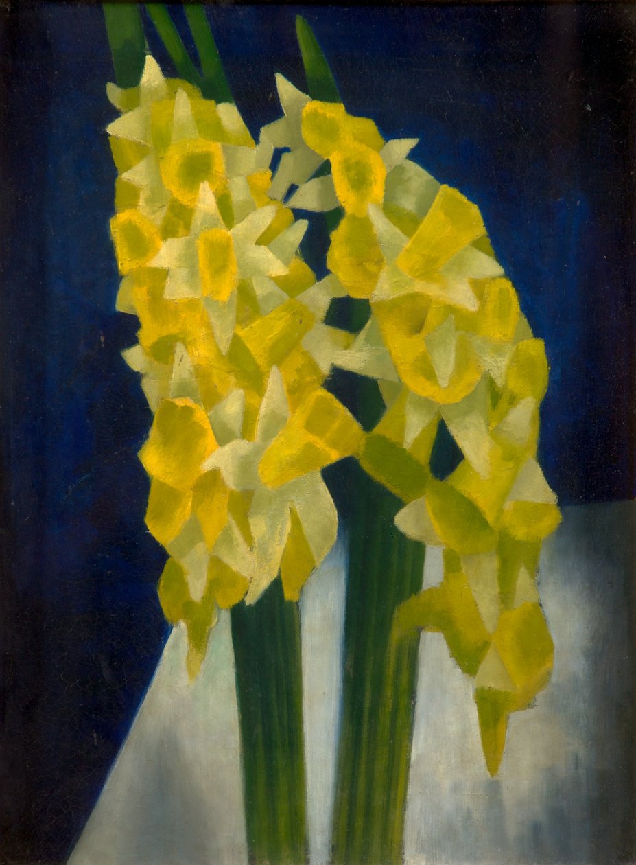 Påskeliljer, 1954 af Mark Gertler
