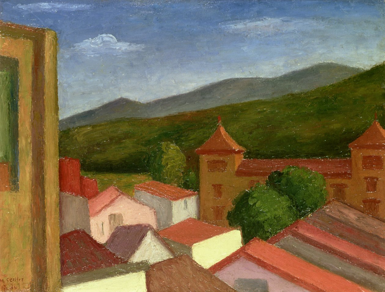 Klosteret, 1934 af Mark Gertler