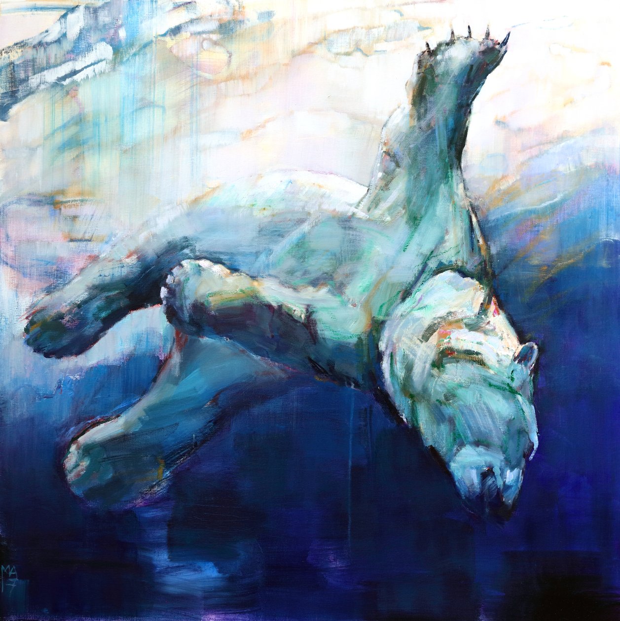 Arc of the Diver, 2016, af Mark Adlington