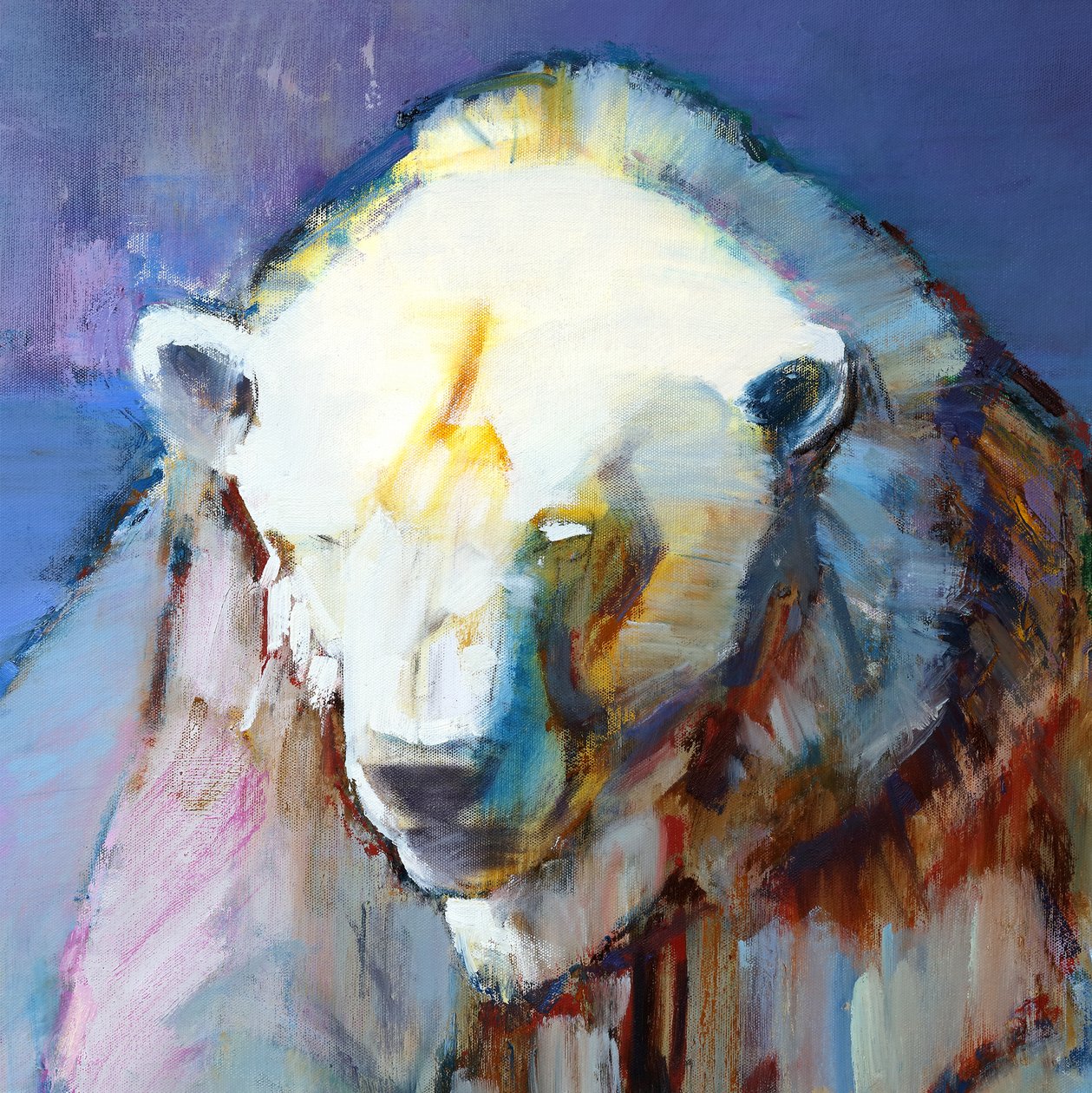 Harlekin (detalje), 2016, af Mark Adlington