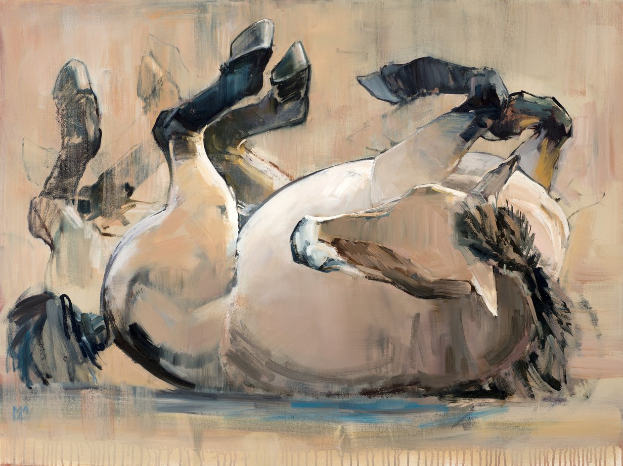 Roll, (Przewalski), 2014, af Mark Adlington