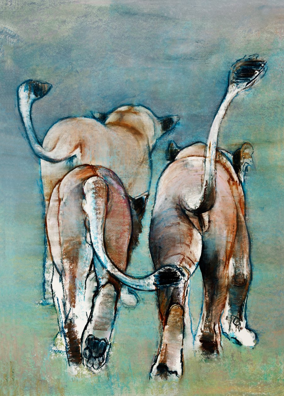 Three Tails, 2019 af Mark Adlington