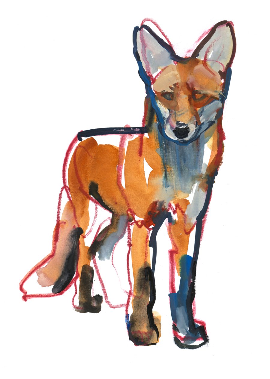 Young Fox, 2021 af Mark Adlington