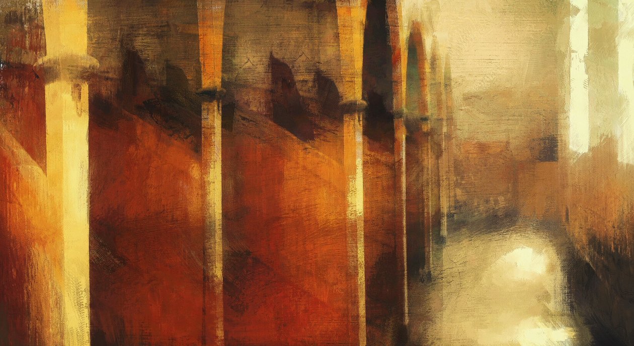 Stalde i Calke Abbey af Mark Gordon