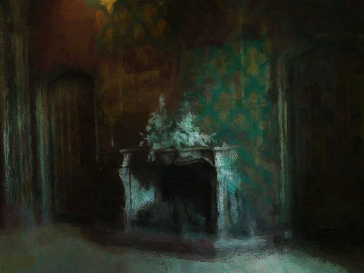 Elvaston Gothic, 2013 (blandede medier) af Mark Gordon