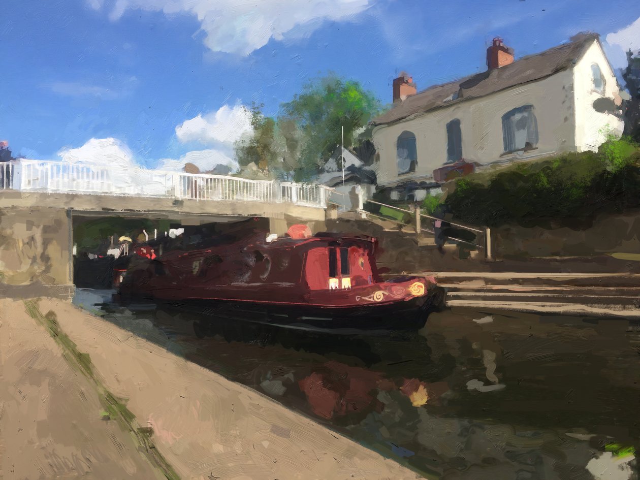 canal summer - 1 af Mark Gordon