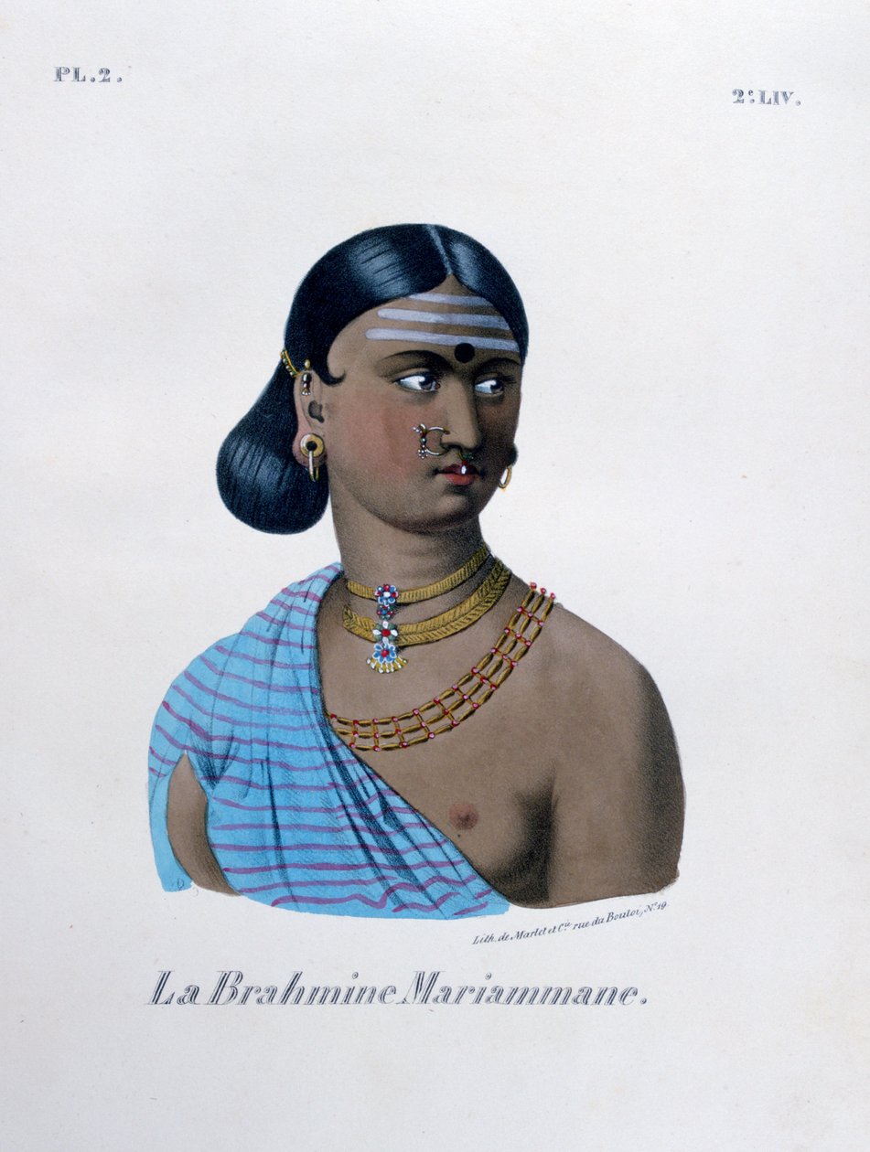 Brahmin Mariamman, 1828. af Marlet et Cie