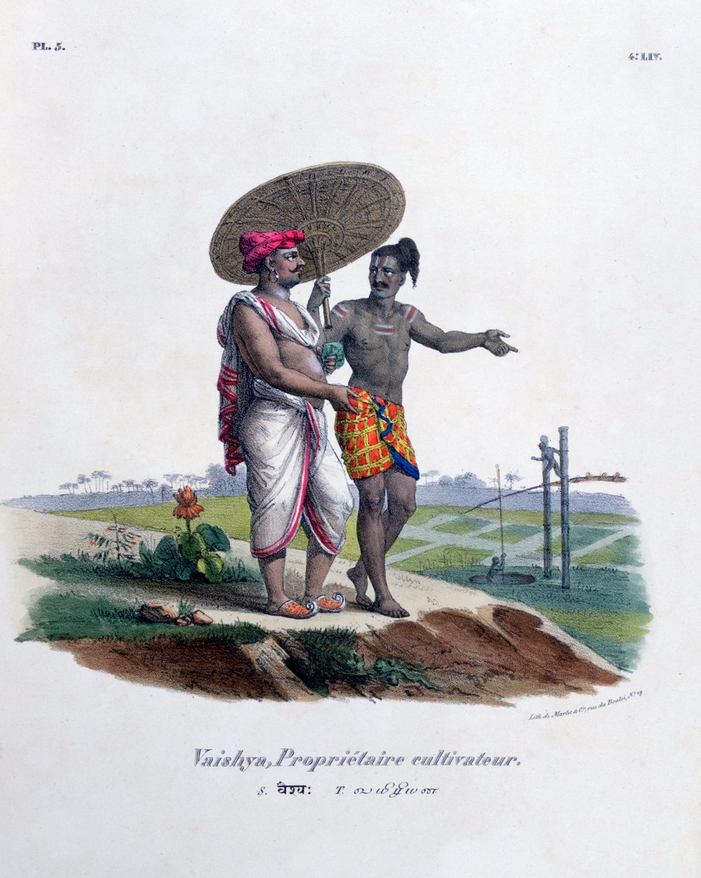 Gaardejer, 1828 af Marlet et Cie