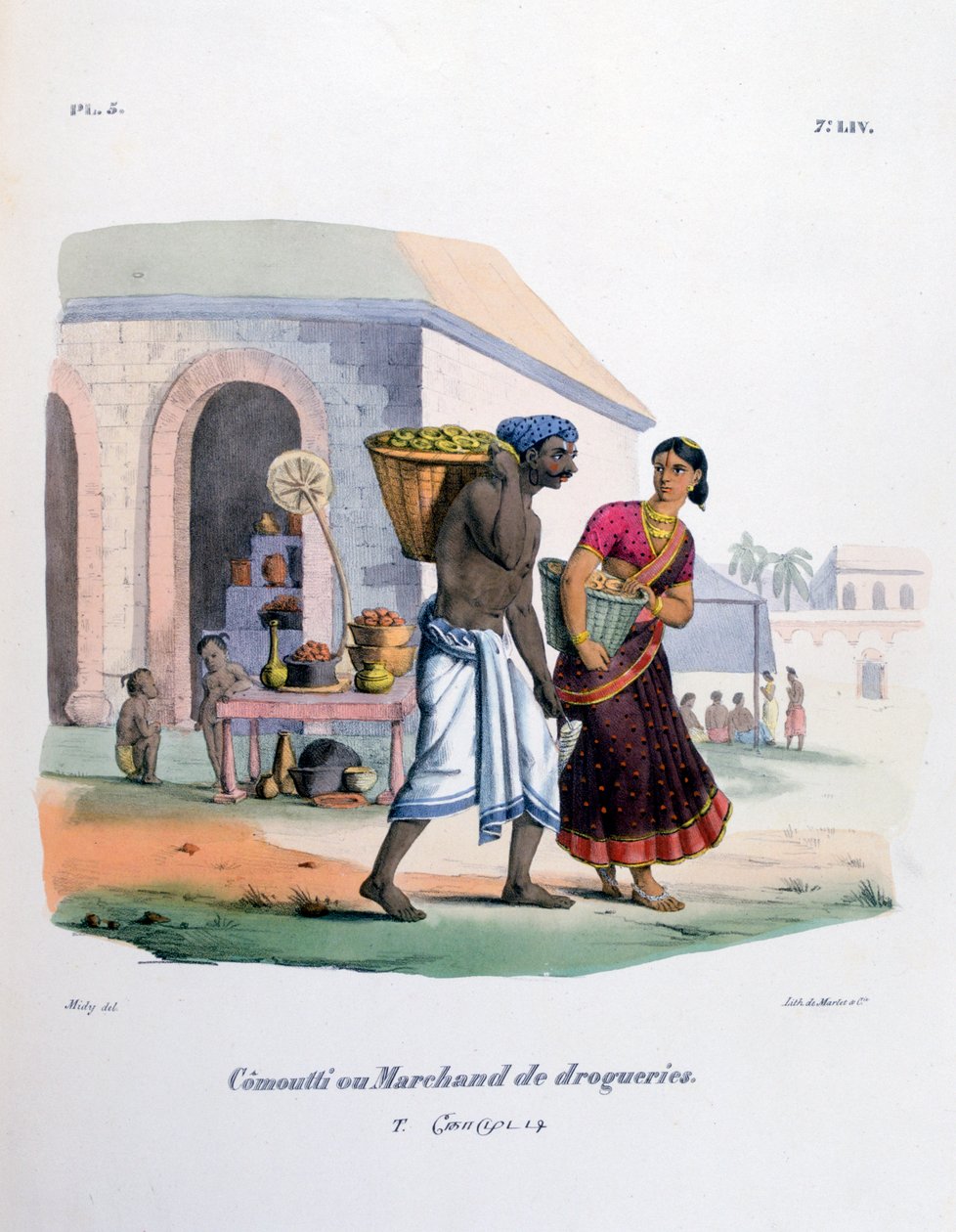 Isenkramhandler, 1828 af Marlet et Cie
