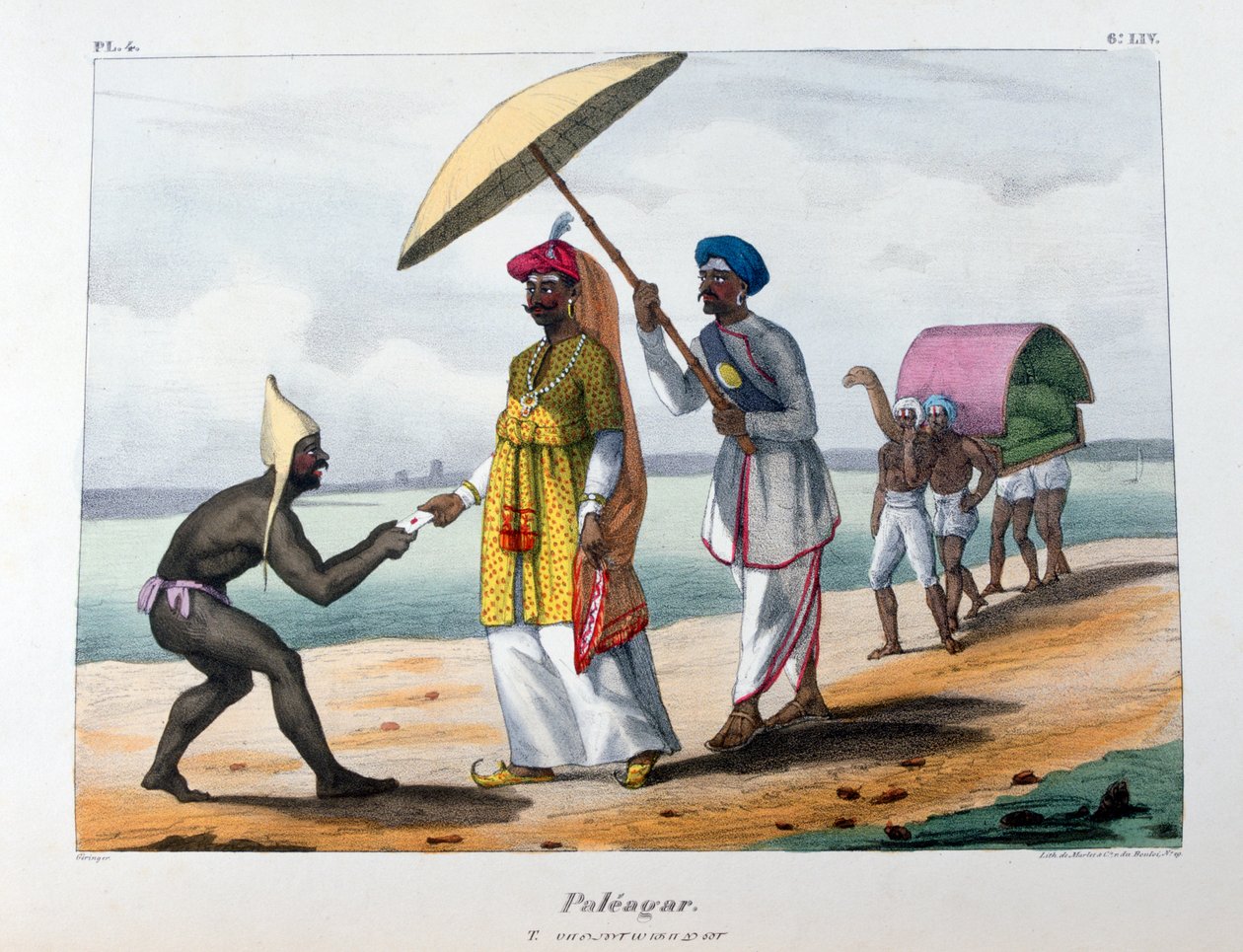 Paleagar, 1828 af Marlet et Cie