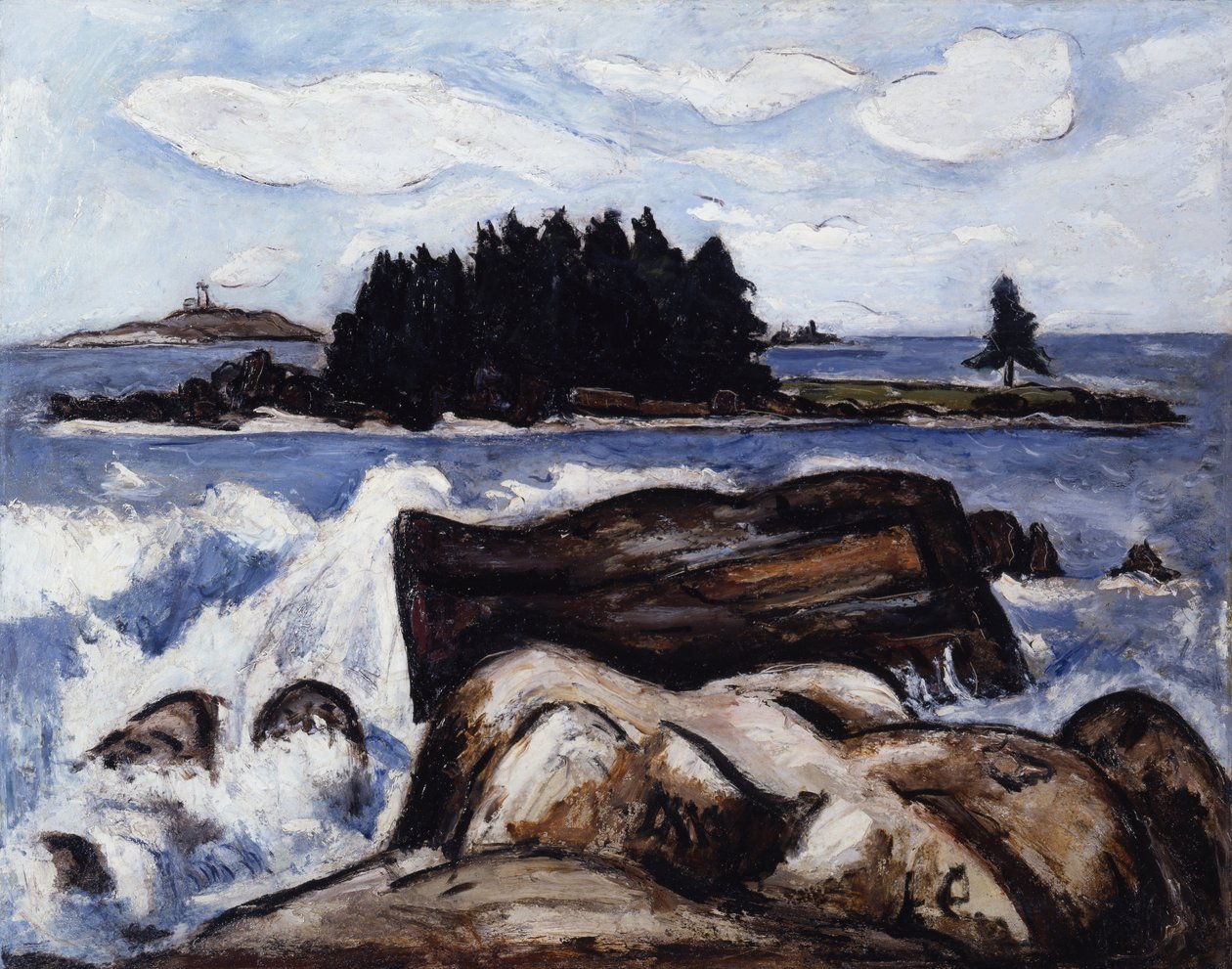 Jothams ø af Marsden Hartley