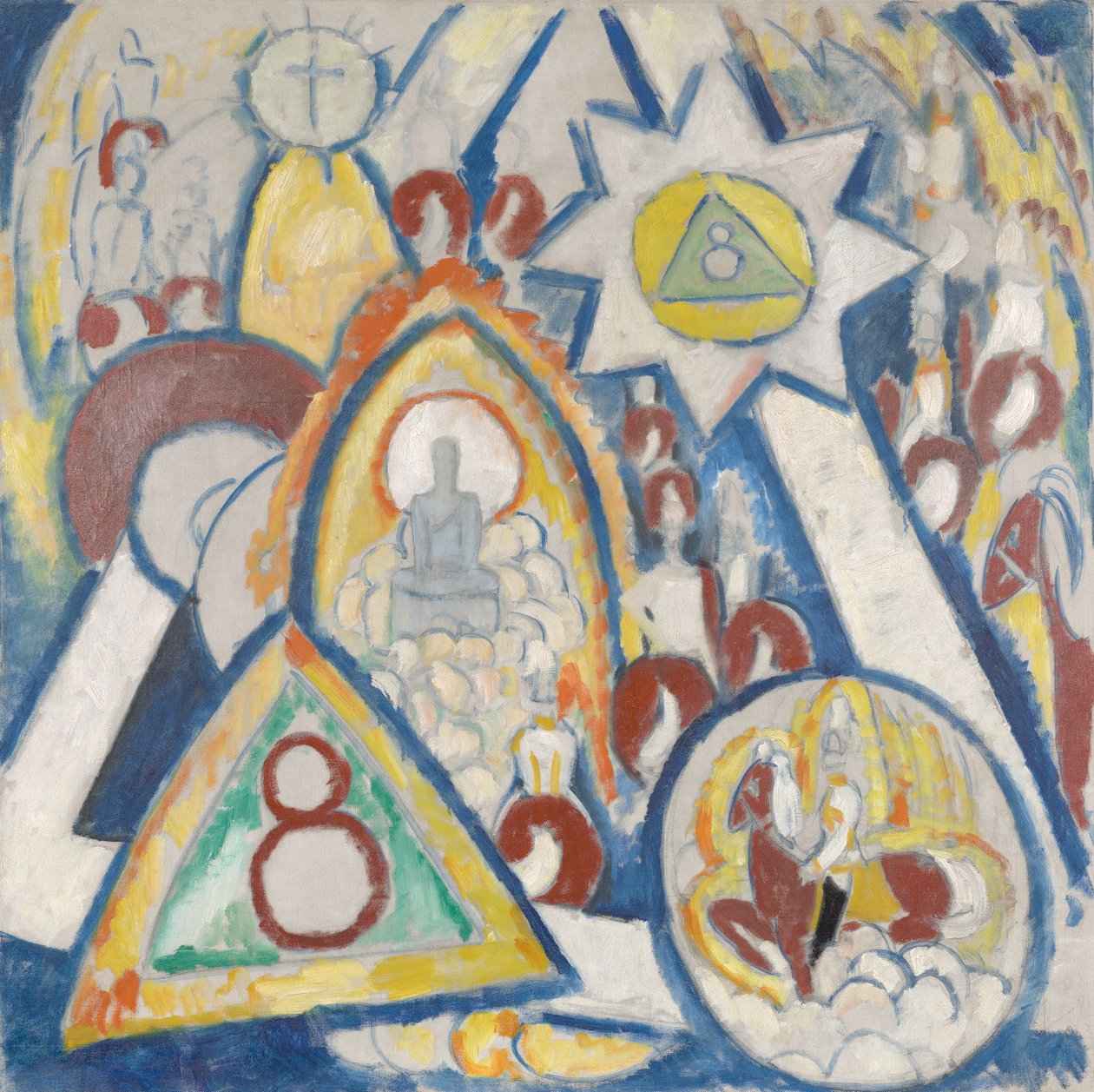 Portræt af Berlin af Marsden Hartley