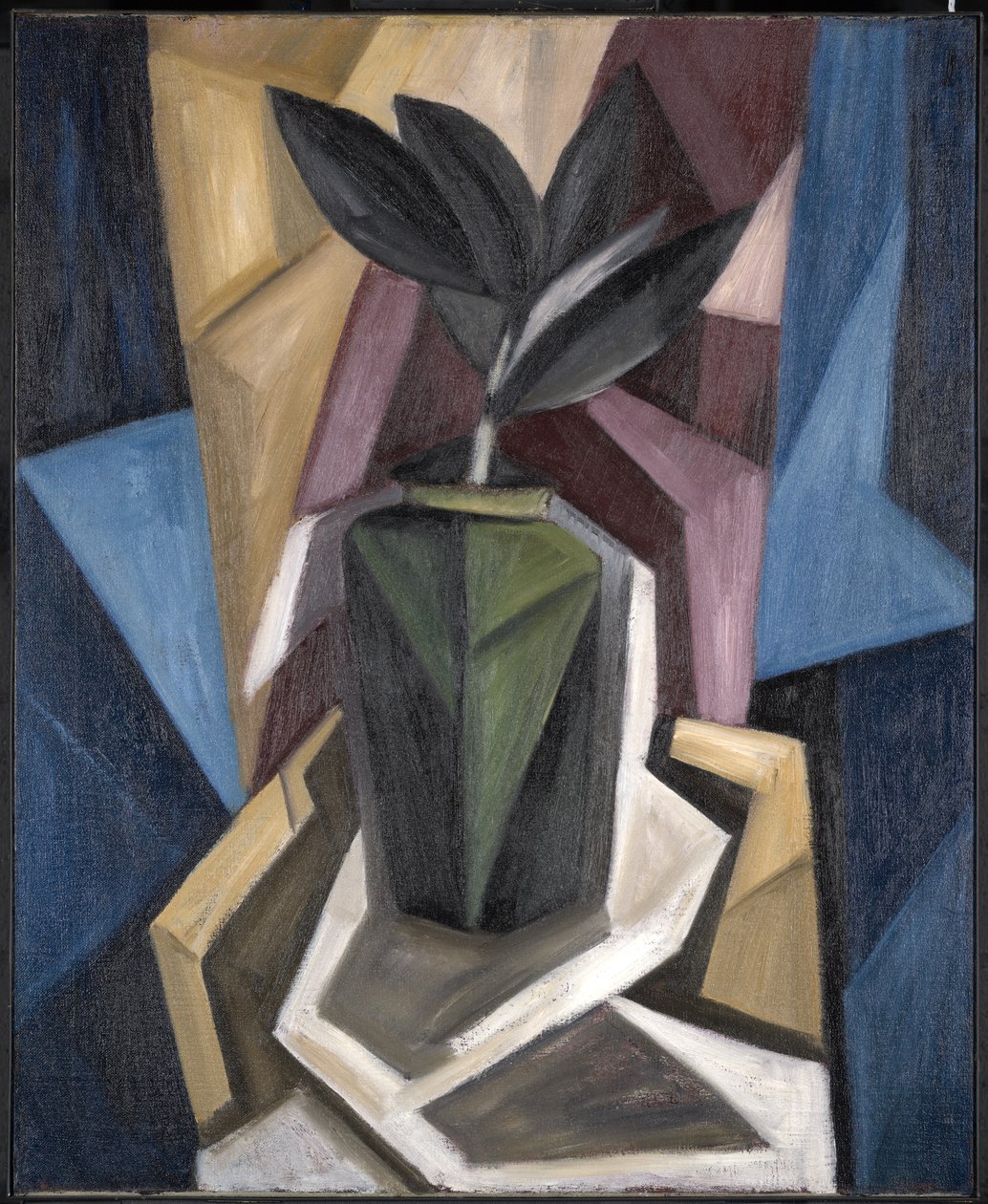 Gummifabrik, 1920 af Marsden Hartley