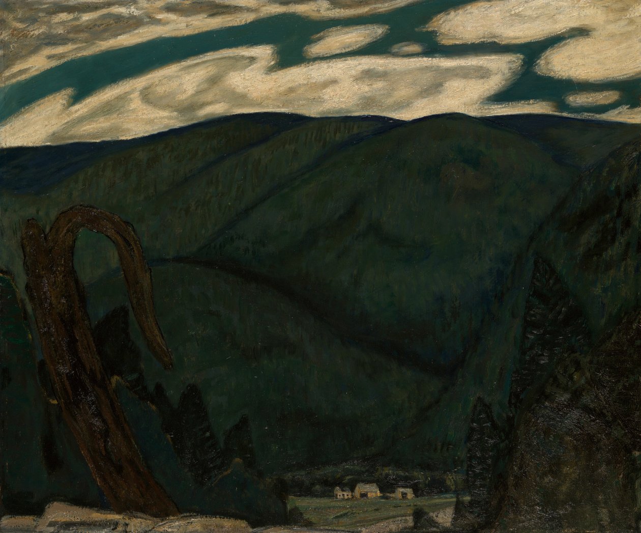 Det mørke bjerg af Marsden Hartley