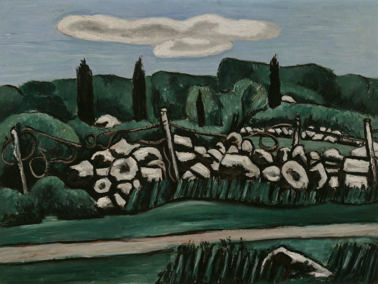 De sidste stenmure, Dogtown af Marsden Hartley