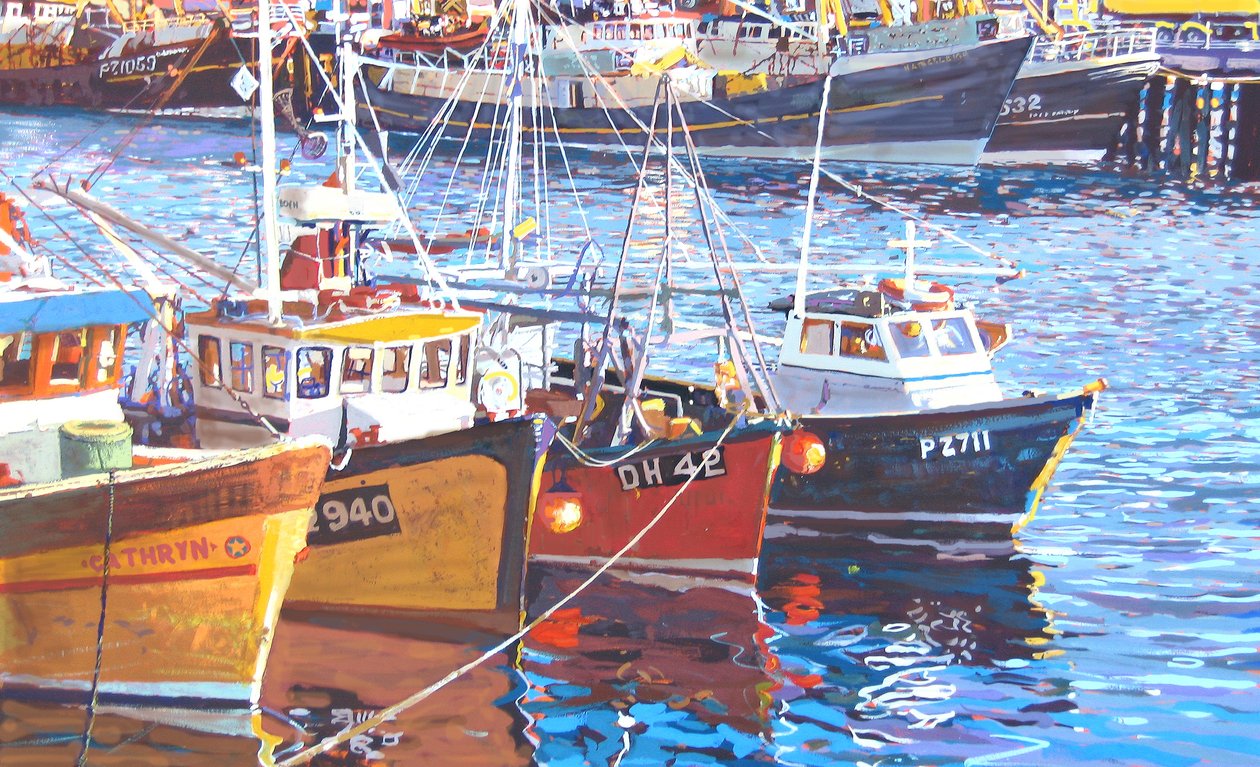 Harbour Moorings, 2010 af Martin Decent