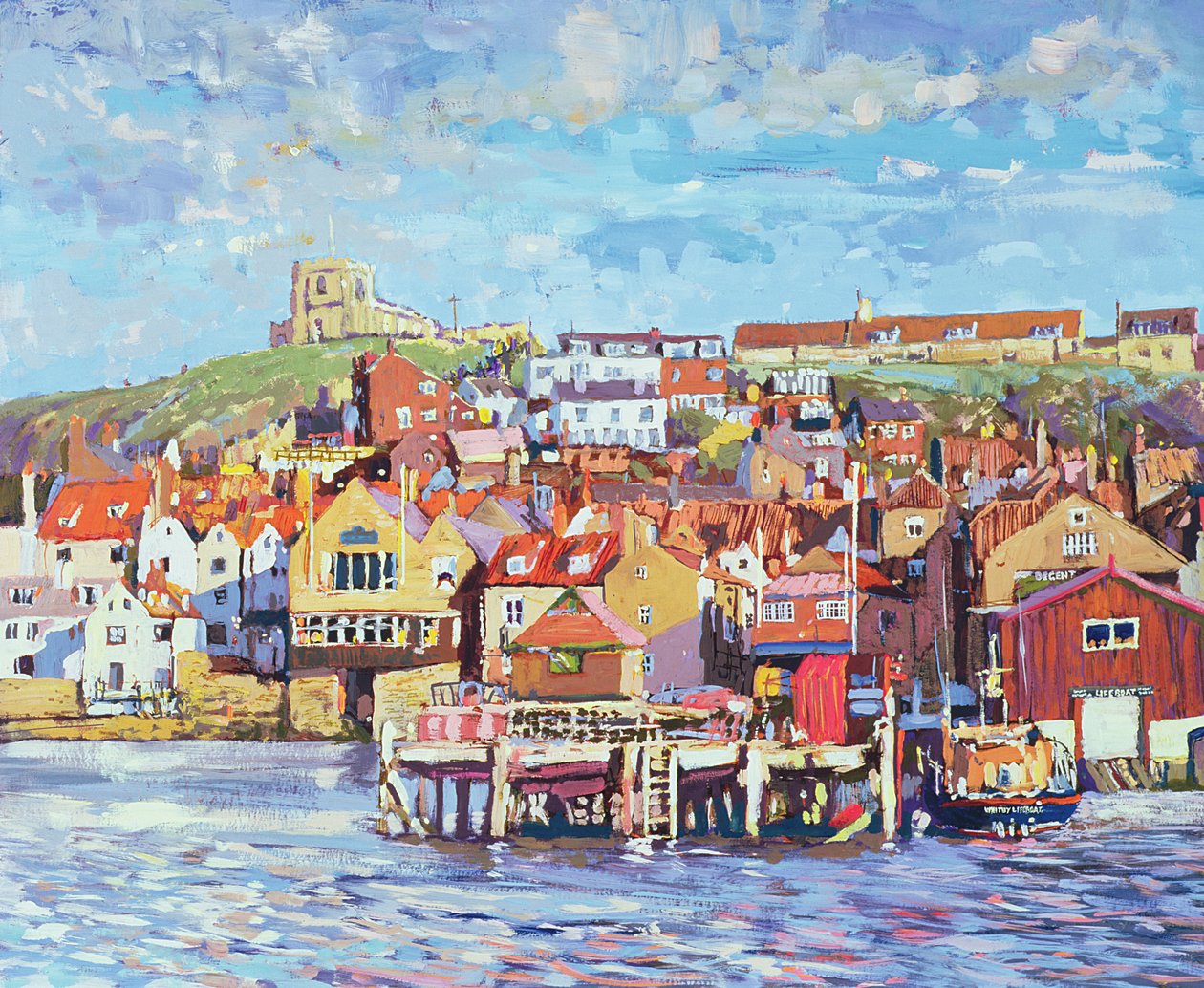 Whitby, 1998 (gouache) af Martin Decent