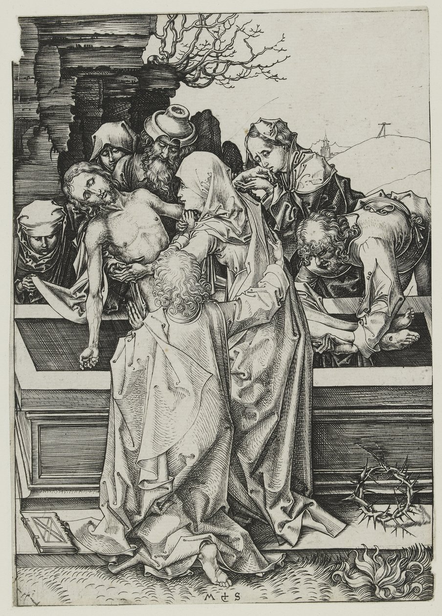 Begravelsen af Martin Schongauer