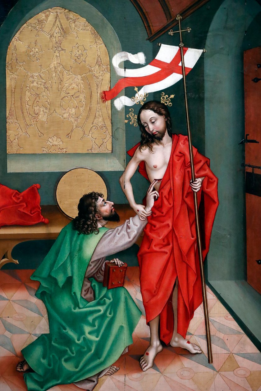 Sankt Thomass vantro af Martin Schongauer