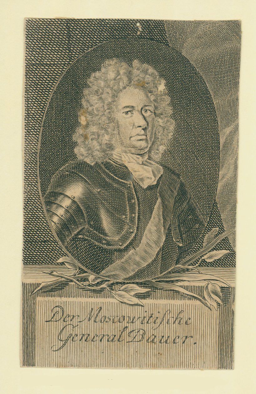 Christian Felix Bauer 1667-1717 af Martin Bernigeroth