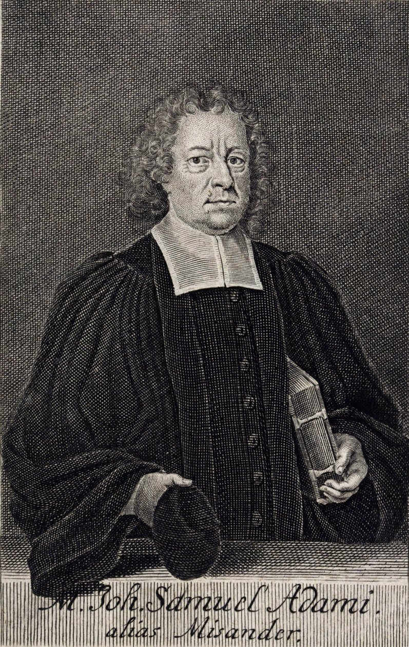 Johann Samuel Adami af Martin Bernigeroth