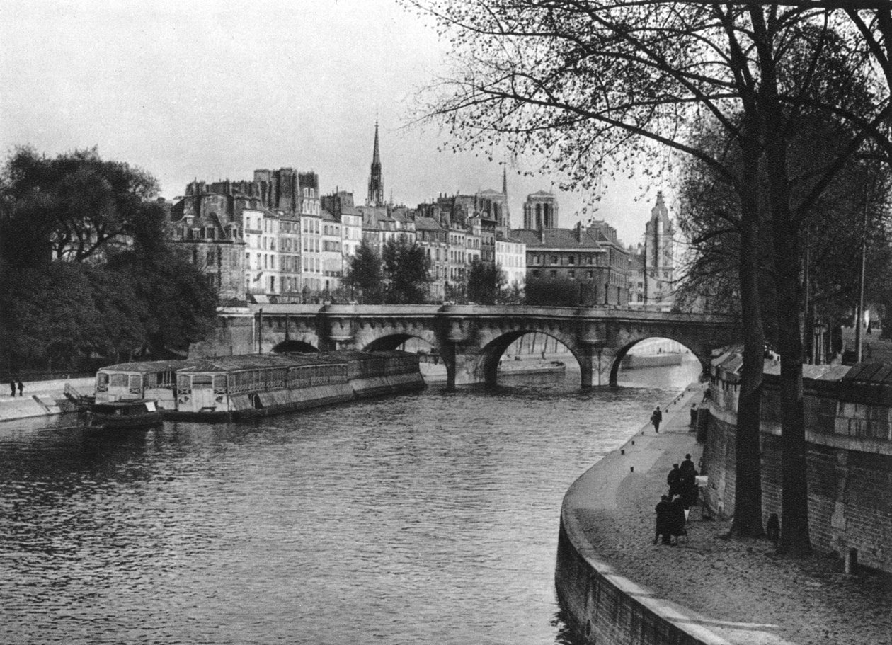City Island, Paris, 1937 af Martin Hurlimann