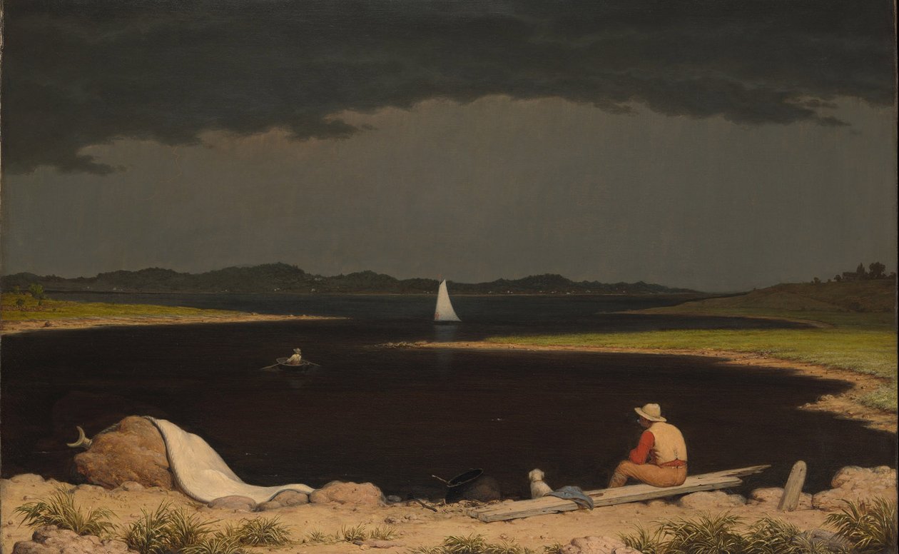 Nærmer sig tordenvejr af Martin Johnson Heade