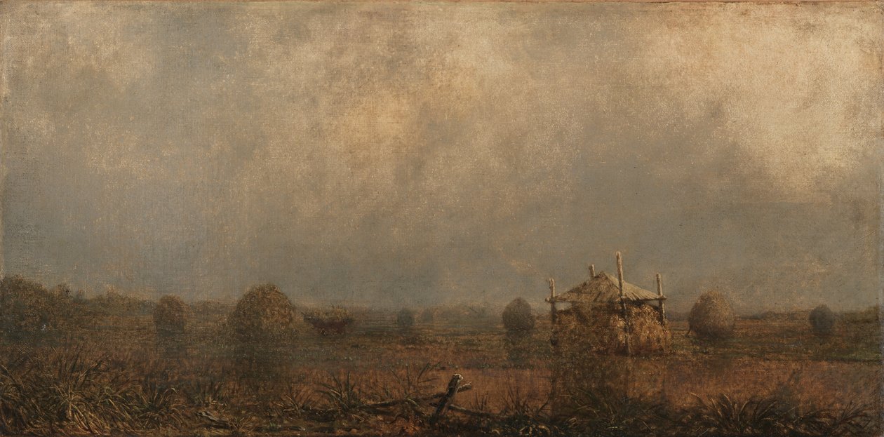 Højvande på marsken, 1872. af Martin Johnson Heade