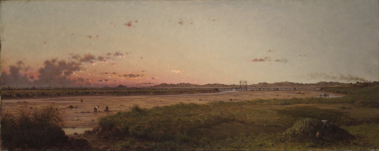 Lynn Meadows, 1863 af Martin Johnson Heade